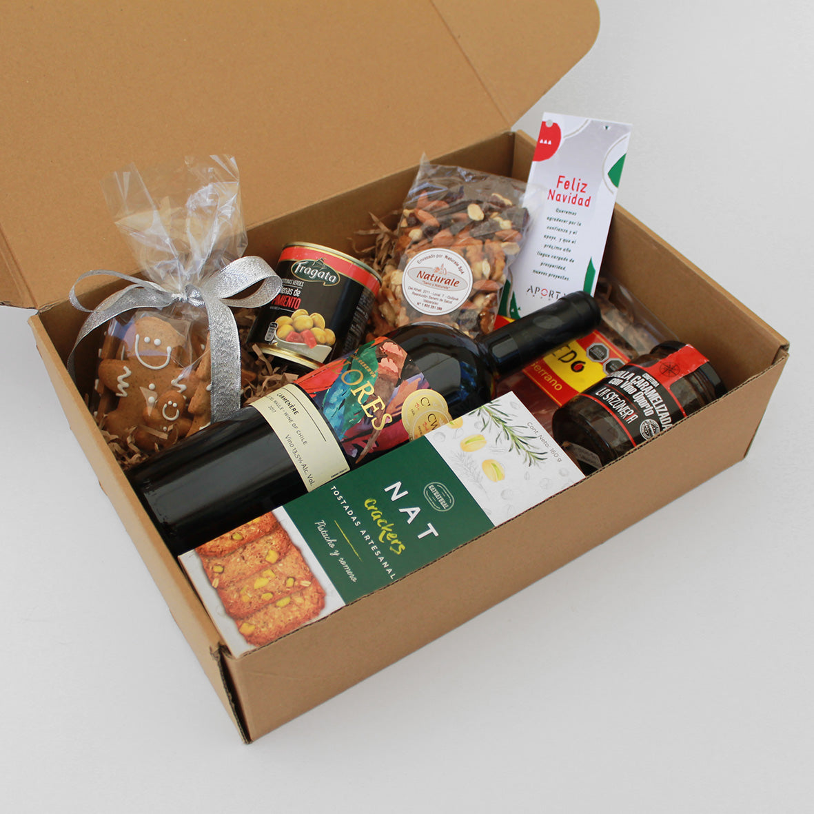 Regalo Brindar y compartir| Aperitivo con vino | Aporta Imagen Chile