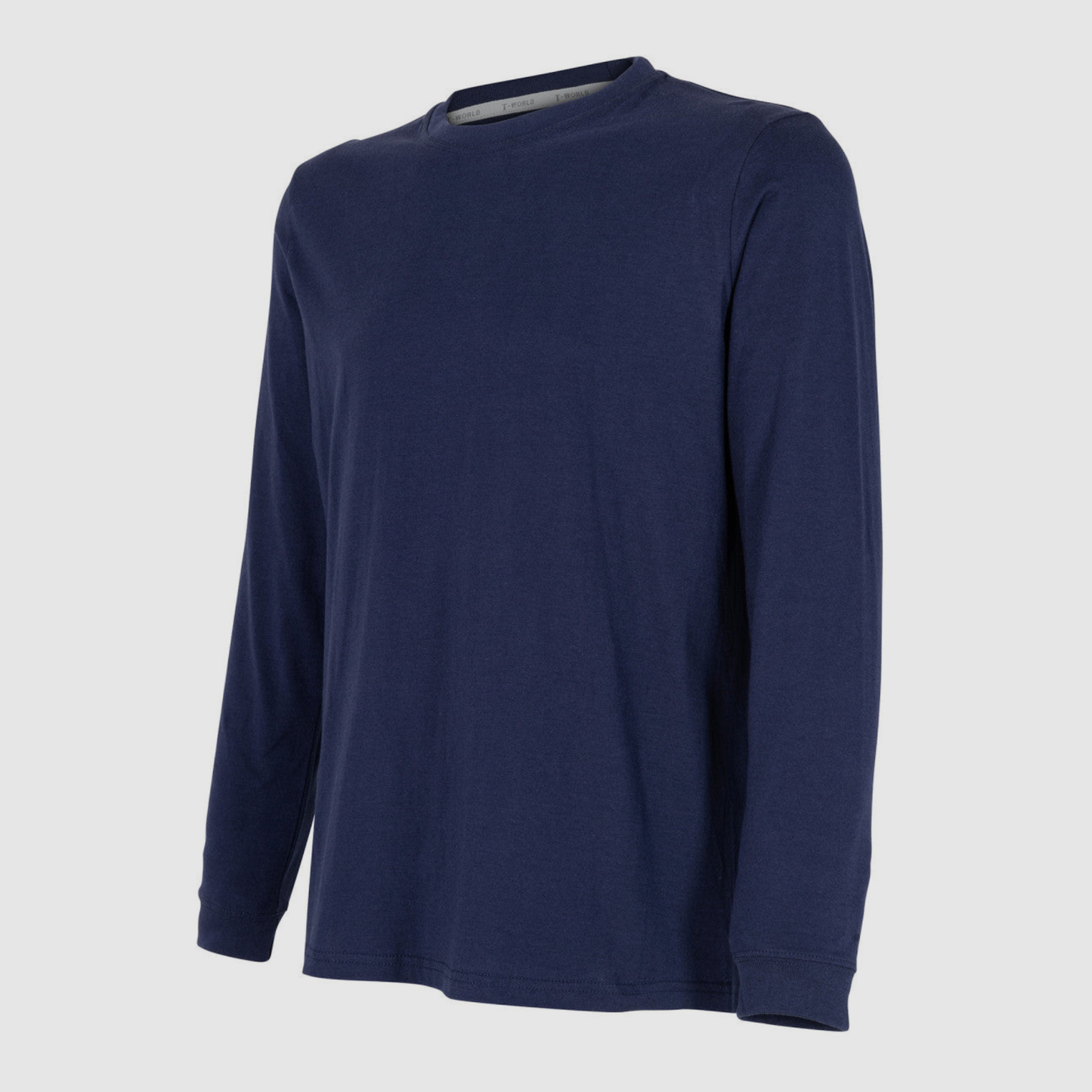 Polera soft hombre manga larga