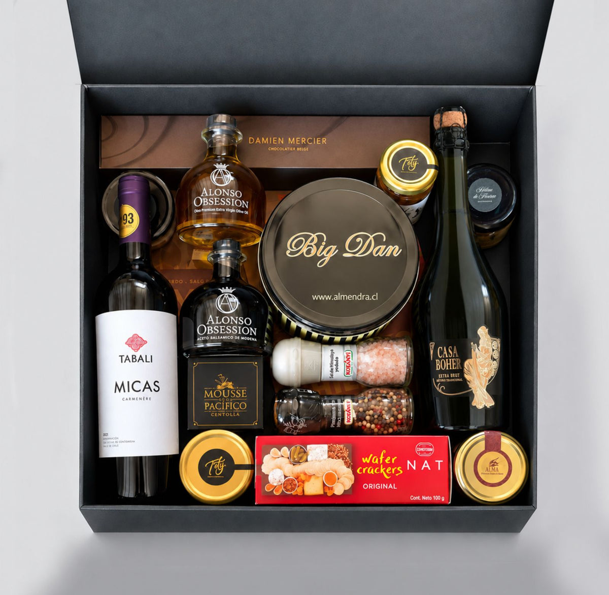 Caja gourmet Áurea Gran Selección – Regalo corporativo premium Aporta Imagen