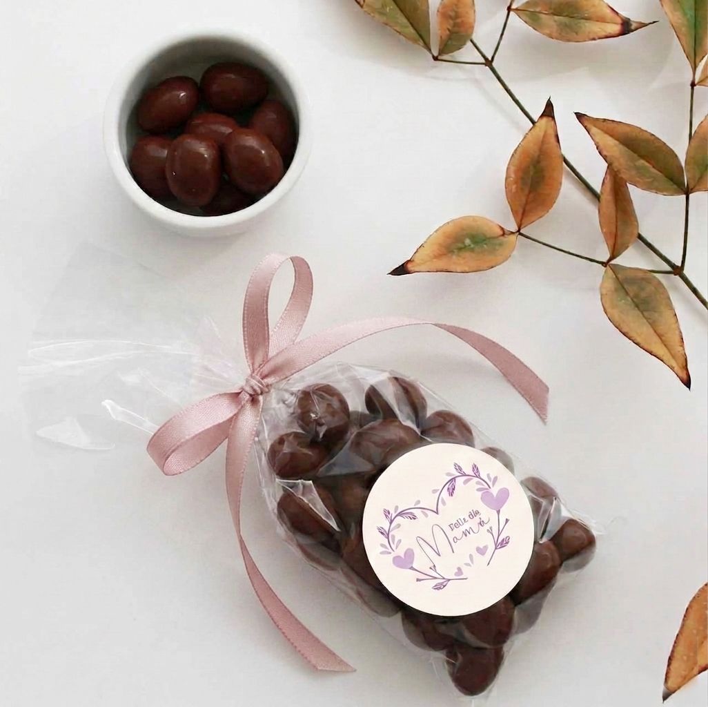 Almendras con chocolate