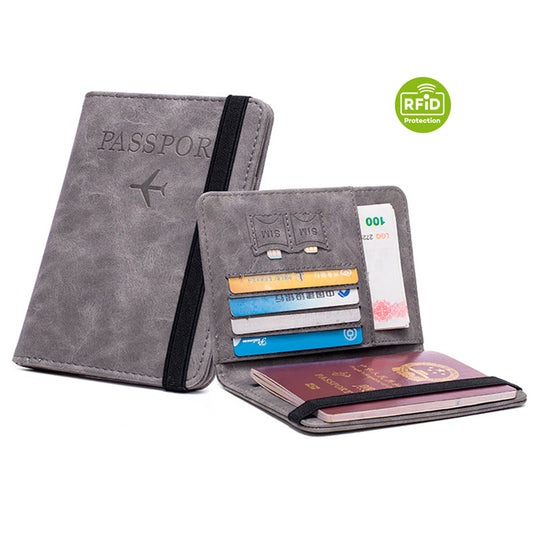 Billetera porta pasaporte