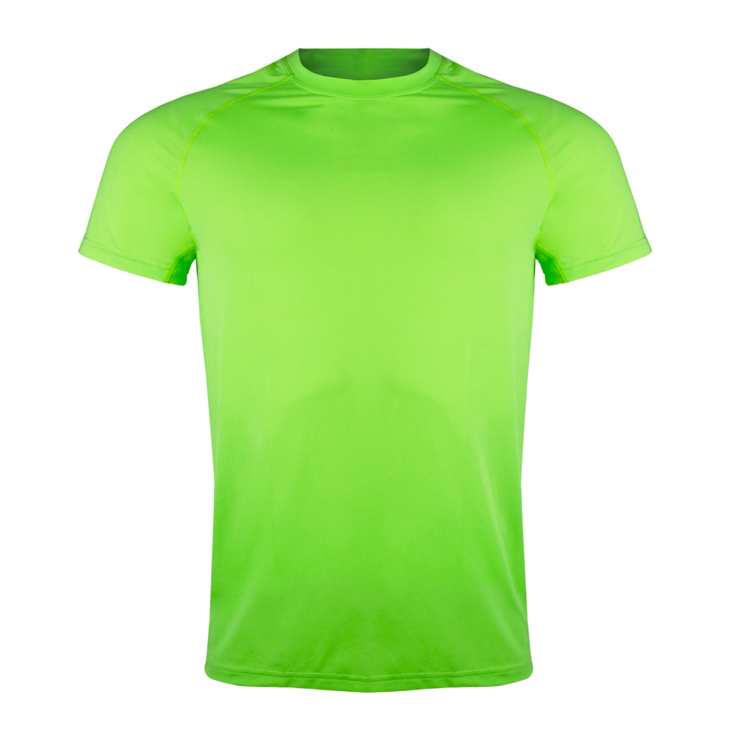 Polera dry fit panel malla espalda hombre
