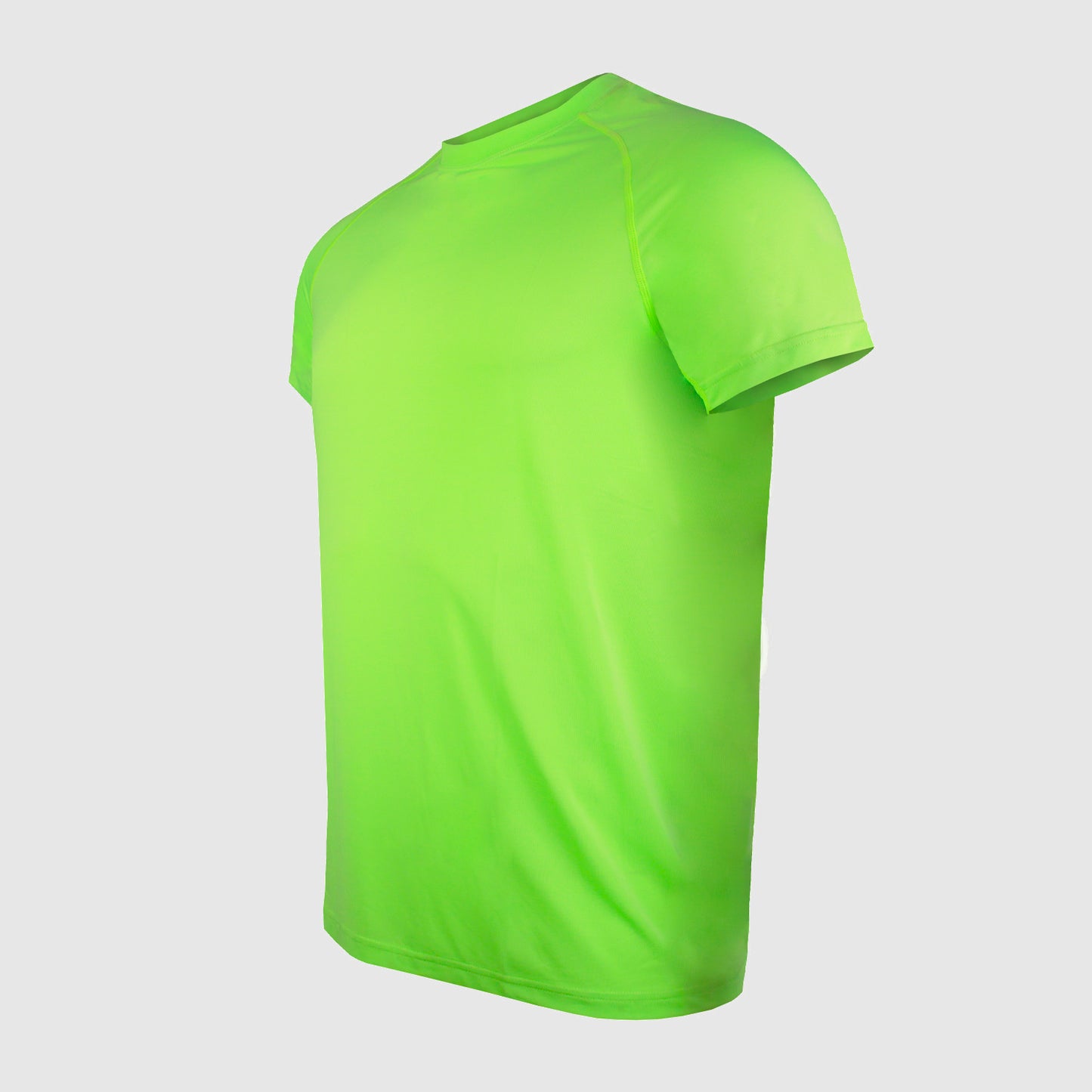 Polera dry fit panel malla espalda hombre