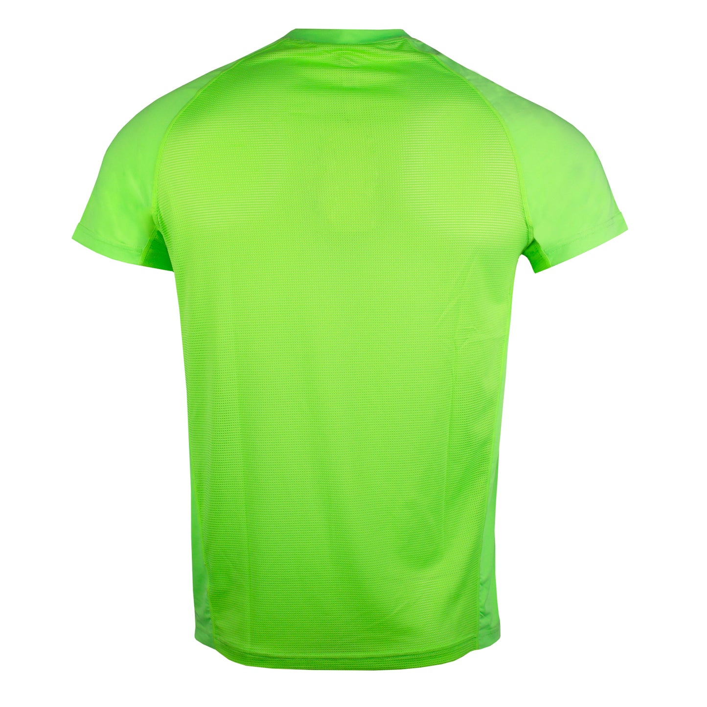 Polera dry fit panel malla espalda hombre