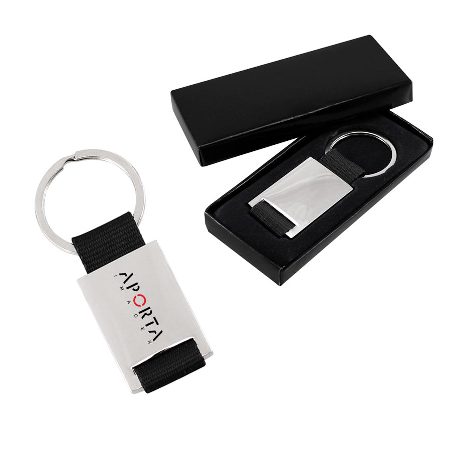 Llavero metálico strap