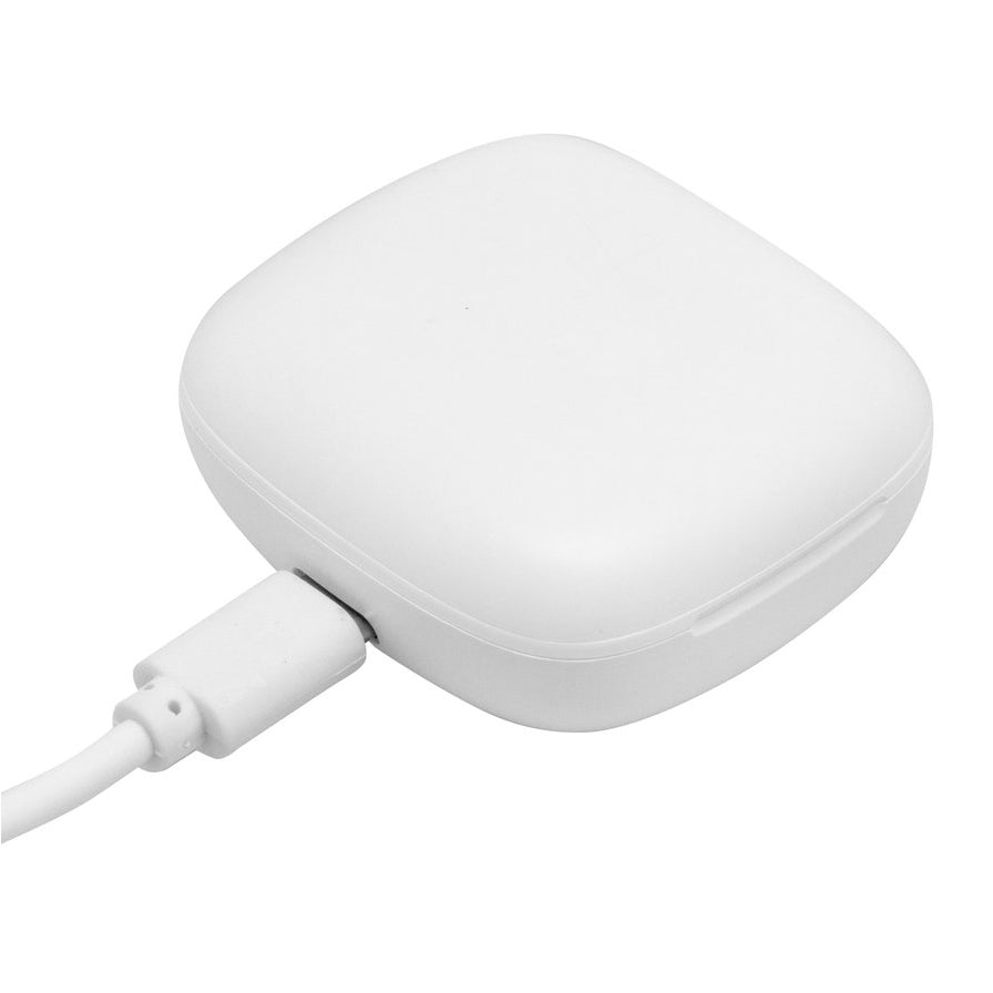 Auriculares bluetooth con función touch y estuche de carga USB-C. Logo full color. El regalo tecnológico ideal para el Día del Padre