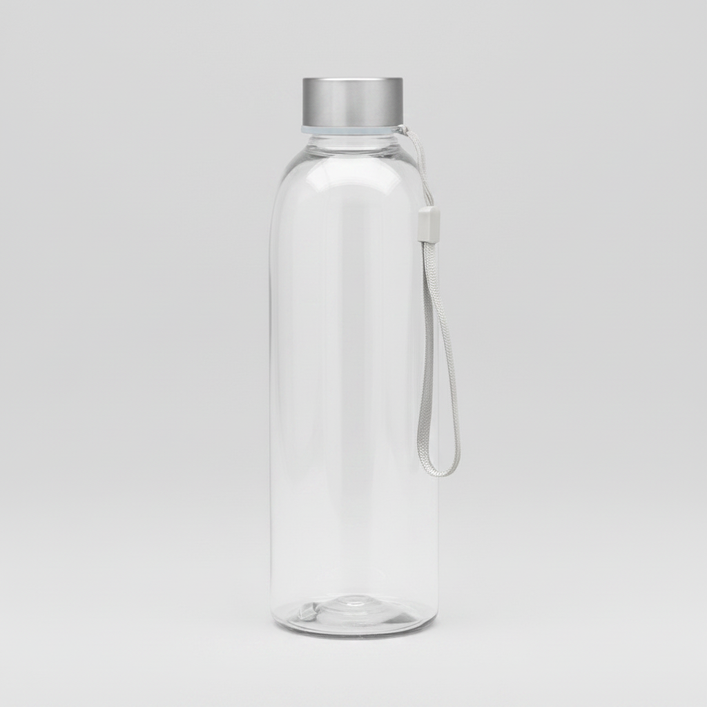 Botella Balada 750ml en tritan libre de BPA con tapa a rosca. Ideal para hidratación diaria y merchandising corporativo con logo. Mínimo 100 unidades.