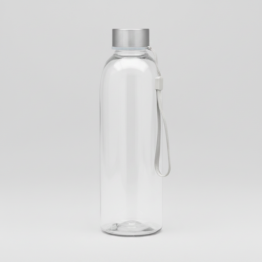 Botella Balada 750ml en tritan libre de BPA con tapa a rosca. Ideal para hidratación diaria y merchandising corporativo con logo. Mínimo 100 unidades.