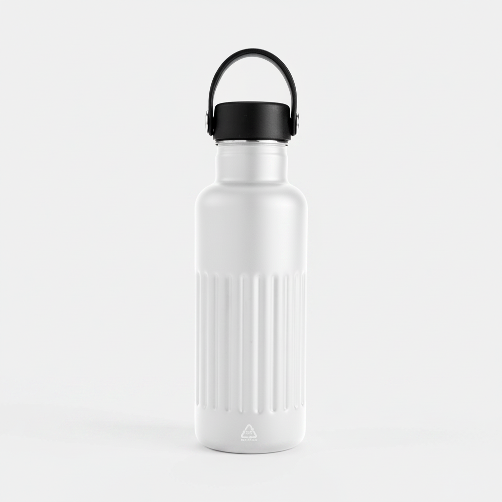 Diseñada para quienes no se detienen. Esta botella combina la máxima eficiencia térmica con un diseño pensado en la funcionalidad diaria. Su cuerpo texturado y el asa de silicona reforzada aseguran que siempre tengas un control total, incluso en movimiento. Eleva tu imagen corporativa con nuestros servicios de impresión o grabado.