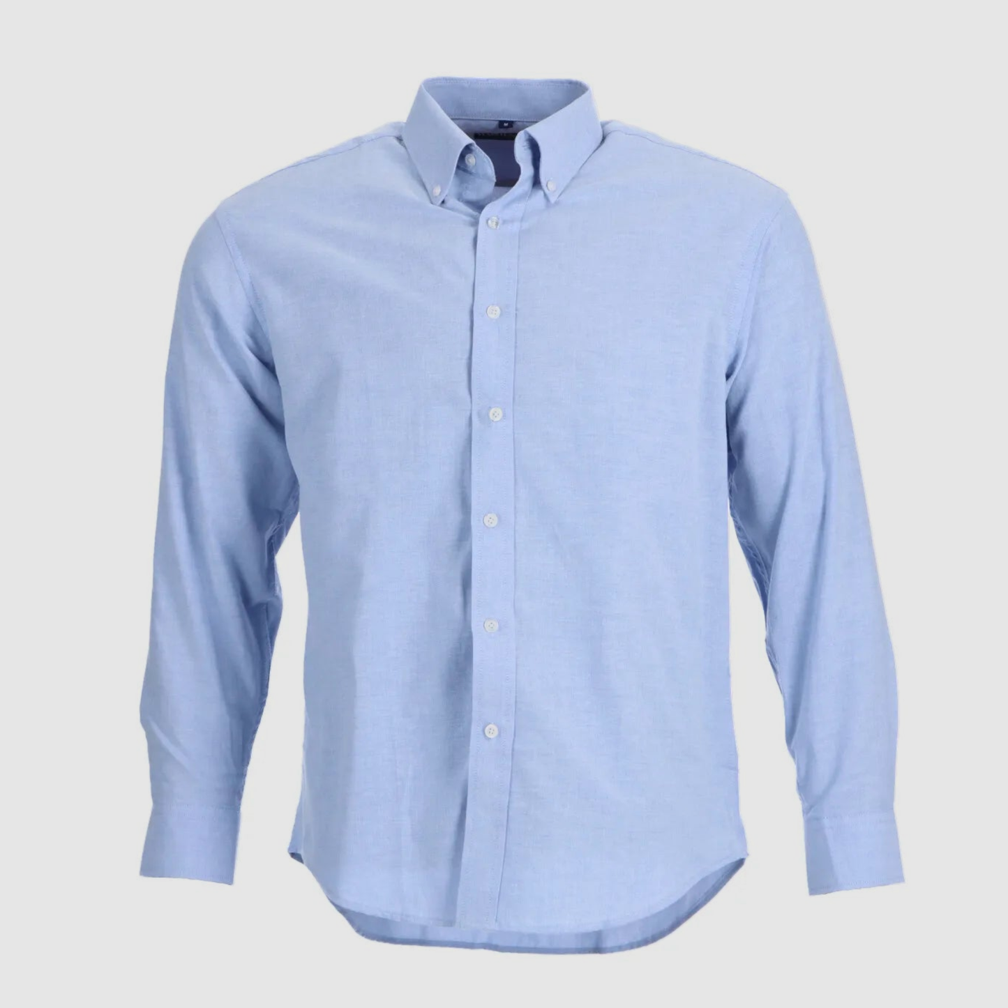 Camisa Oxford con protección UV, cómoda y profesional. Personalizable con bordado o impresión. Pedido mínimo 50 unidades.
