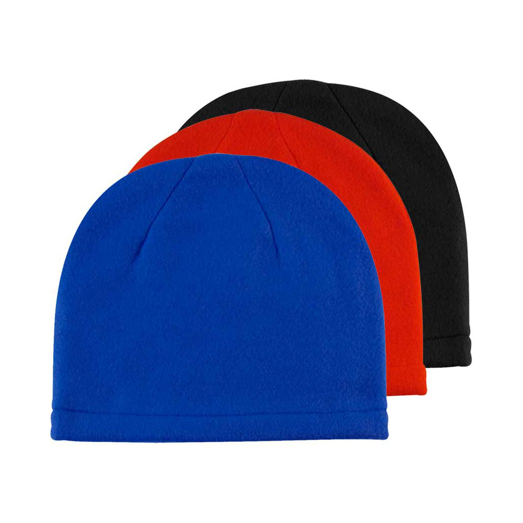 Protege a tus trabajadores del frío con nuestros gorros de polar personalizados. Soluciones de ropa corporativa duraderas y cómodas. Elige tu color y borda tu marca.