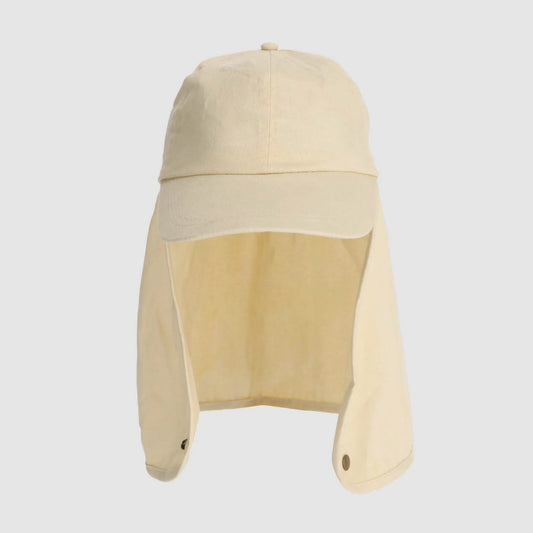 Jockey legionario con cubrenuca, ideal para protección solar corporativa