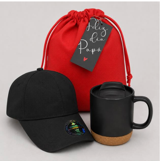 Sorprende a tus colaboradores en el día del padre con este práctico regalo. Taza con base térmica de corcho y jockey ajustable. Personalización en DTF y bordado de alta calidad. Cotiza con nosotros!