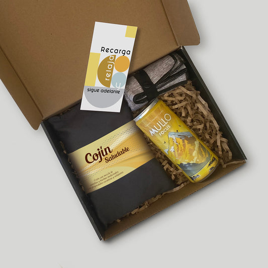 Potencia el rendimiento de tu equipo con el Kit Impulso Creativo. Incluye agua inteligente 100% natural, guatero de semillas y toalla de microfibra. El regalo corporativo ideal para el Día del Trabajador. ¡Cotiza hoy!
