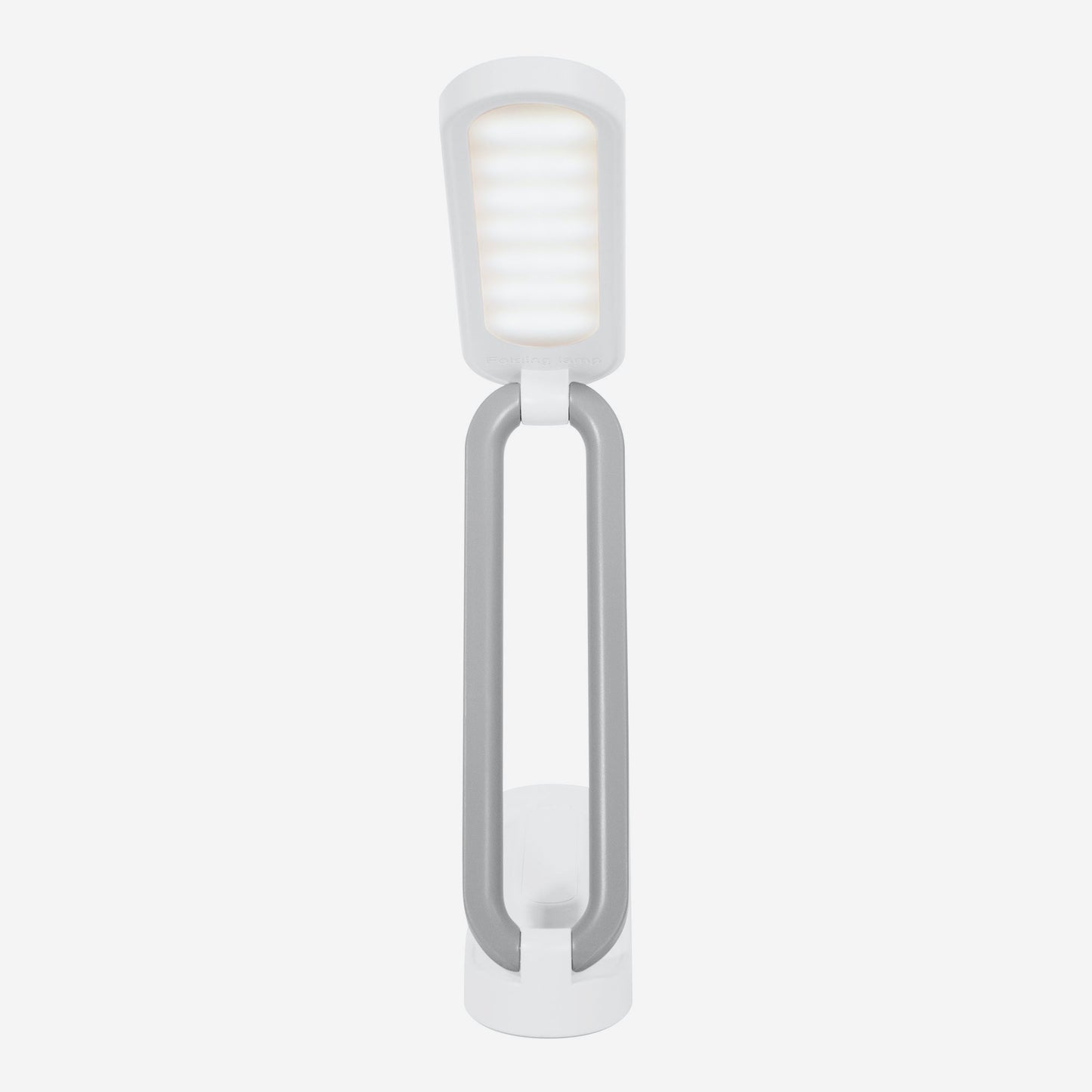 Lámpara LED plegable 17x3,9x4,5cm con brillo ajustable, uso enchufado o inalámbrico 12-24h. Personalizable con logo. Regalo corporativo. Pedido mínimo 50 uds.