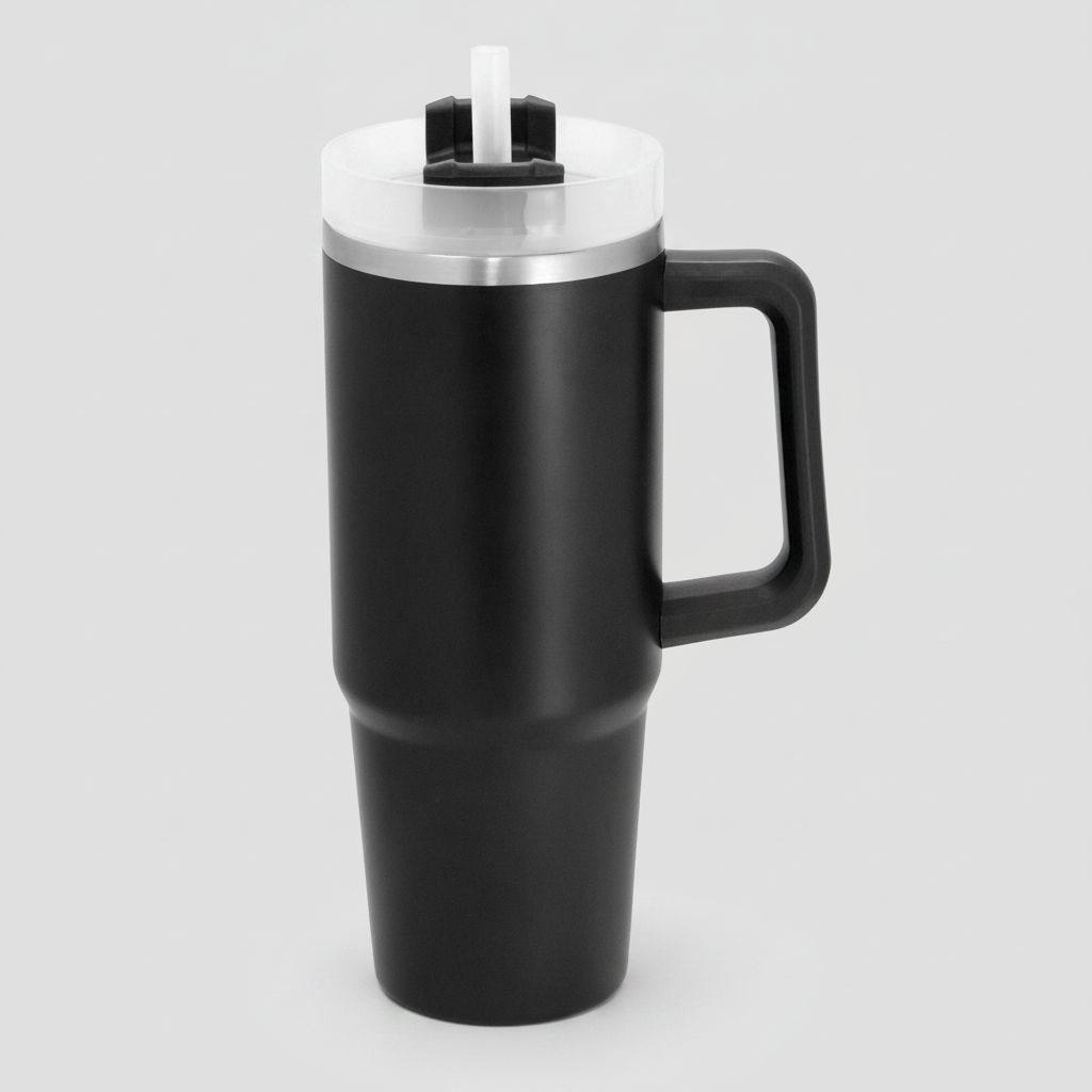 Disfruta tus bebidas por más tiempo con este Mug Térmico de 880 ml. Tecnología Vacuum: 8 hotras calor / 12 horas frío. Acero inoxidable, acabado mate y tapa hermética con sorbete. ¡Ideal para hidratarte todo el día! Cotiza y pesonaliza!