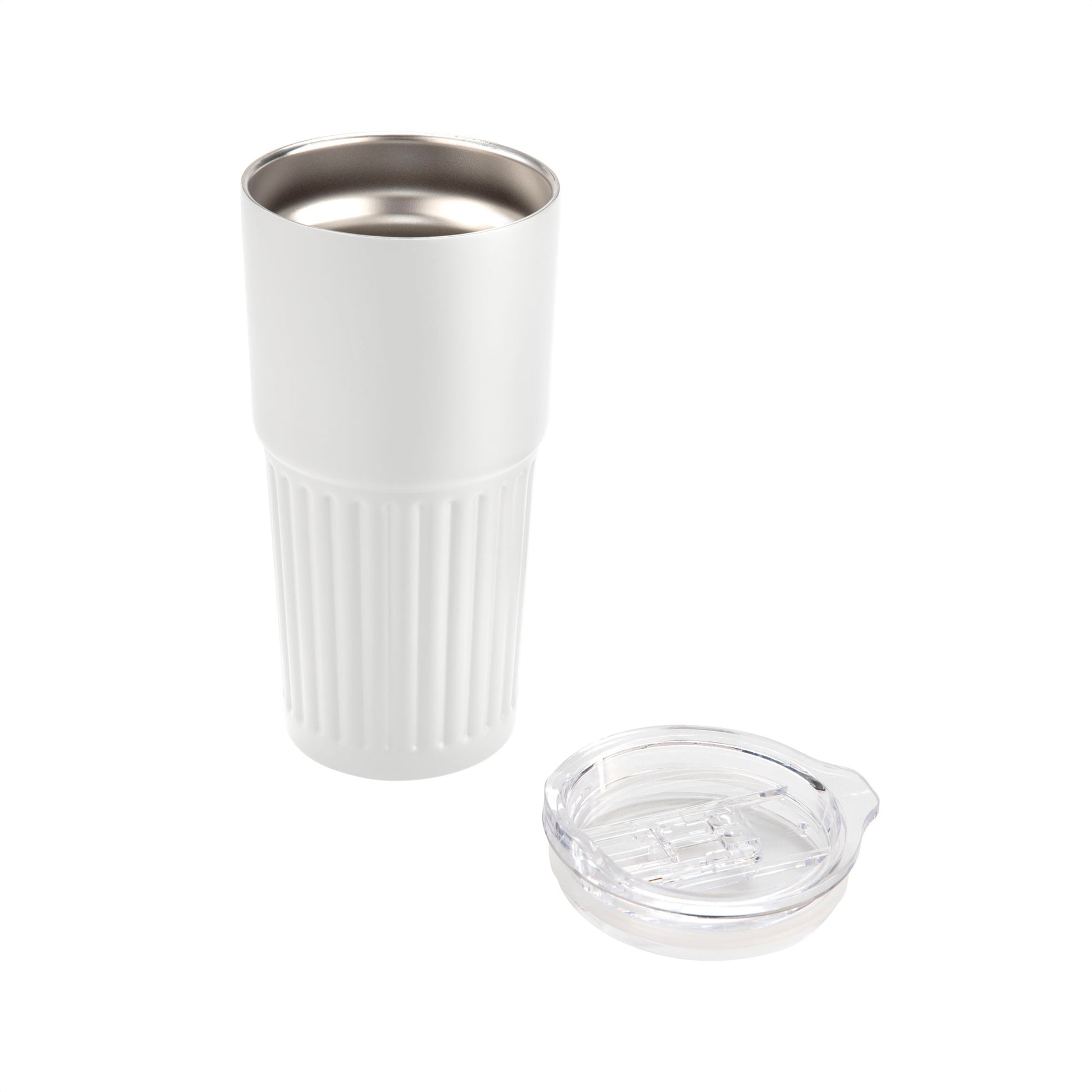 Mug térmico en acero inoxidable con tecnología vacuum.  Gracias a su tecnología de sellado al vacío, conserva tus bebidas por 24 hrs frío y 12 hrs calor. Pintura acabado semi mate con una base inferior texturada para un agarre firme y seguro, incluso con guantes o manos húmedas.
Incluye base antideslizante para evitar vuelcos accidentales en el escritorio o el vehículo. Disponible en 4 colores. ¡Personalízalo con tu logo! 