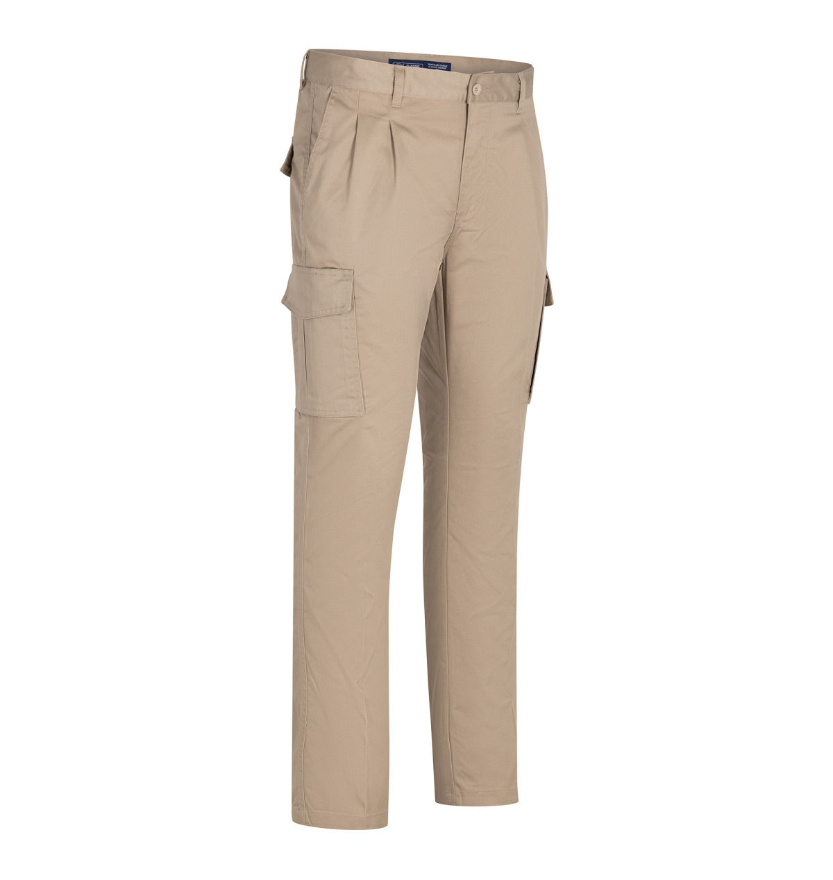 Pantalón cargo classic hombre, diseño clásico con múltiples bolsillos. Ideal para uniformes corporativos y trabajo en terreno. Personalizable con logo.