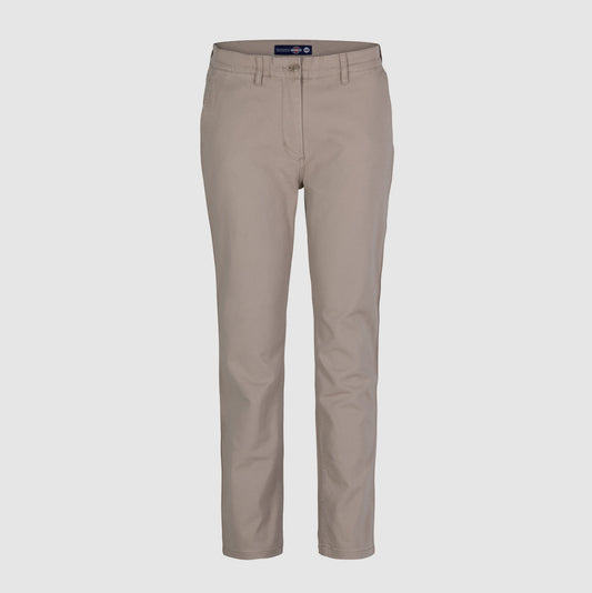 Pantalón casual slim mujer. De algodón y spandex , calce perfecto y cómodo.