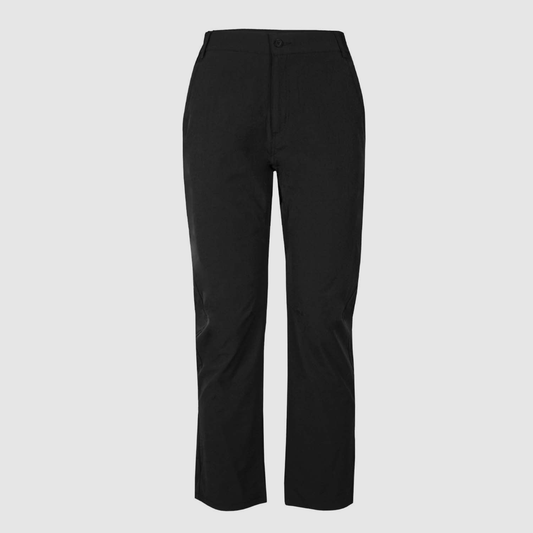 Pantalon elastizado negro mujer, antimicrobiano