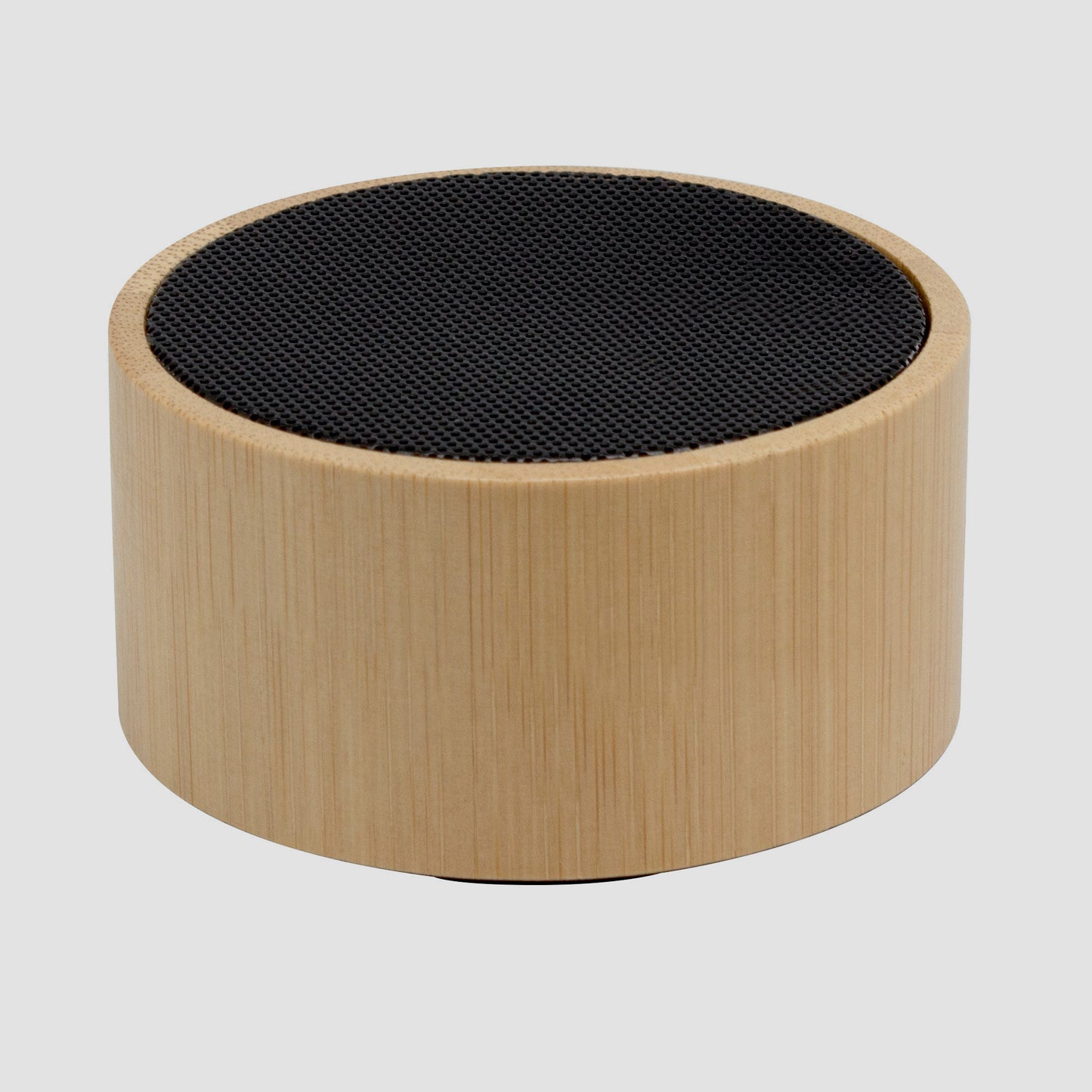 Altavoz Bluetooth 5.0 de bambú, 3W, batería 300mAh, micrófono integrado y carga USB-C. Ecológico y personalizable con logotipo. Regalo corporativo. Mín. 50 uds.