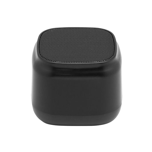 Optimiza tus reuniones con este parlante Bluetooth de alta fidelidad. Incluye micrófono para llamadas, base antideslizante y carga USB-C. Diseño elegante con malla metálica. Disponible en 3 colores. Personalízalo con tu logo .