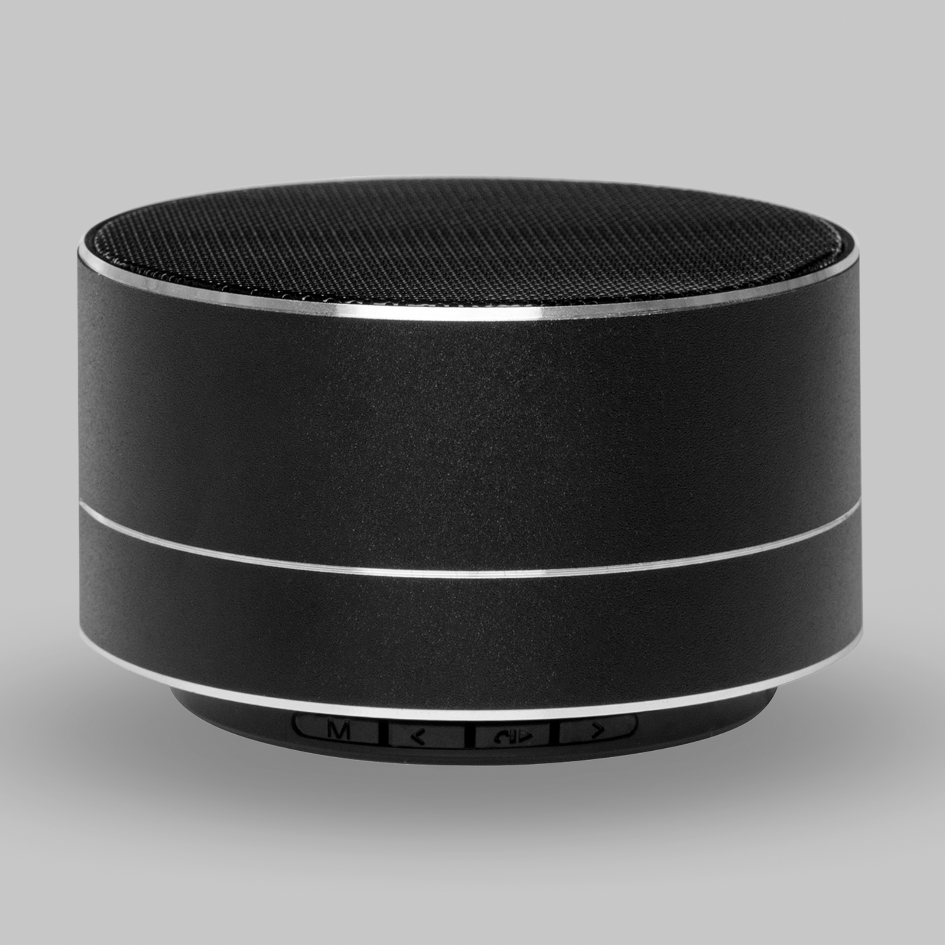 Altavoz Bluetooth 3W con lector TF, alcance 10m y carga USB. Personalizable con logotipo. Ideal como regalo corporativo. Pedido mínimo 50 unidades.