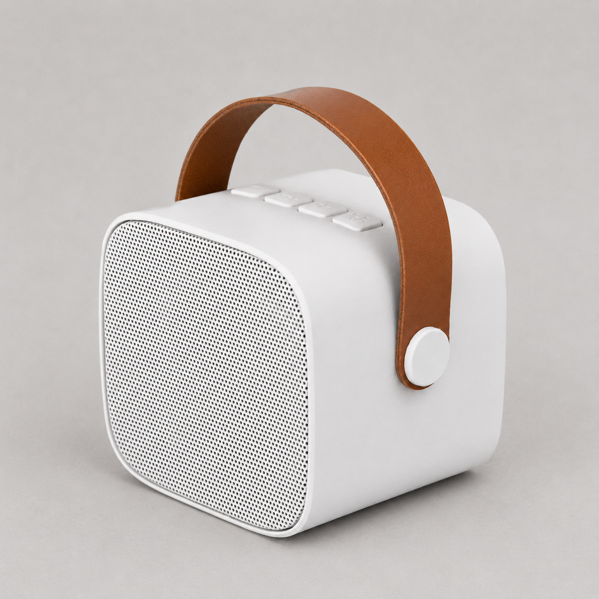 Parlante Bluetooth portátil con radio FM, entrada AUX y 5 W de potencia. Personalízalo con tu marca y potencia tu merchandising corporativo. Cotiza en Aporta Imagen.