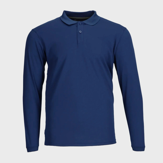 Polera hombre antibacterial con protección UV y secado rápido. Personalizable con bordado o impresión. Pedido mínimo 50 unidades.