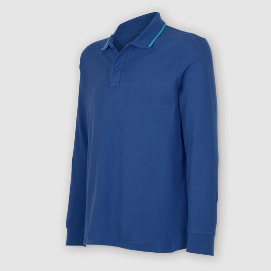 Polera piqué para mujer, ofrece una suavidad y comodidad excepcional. De textura clásica y aireada. Cuello con líneas de color corporativo con combinación de colores a elección.