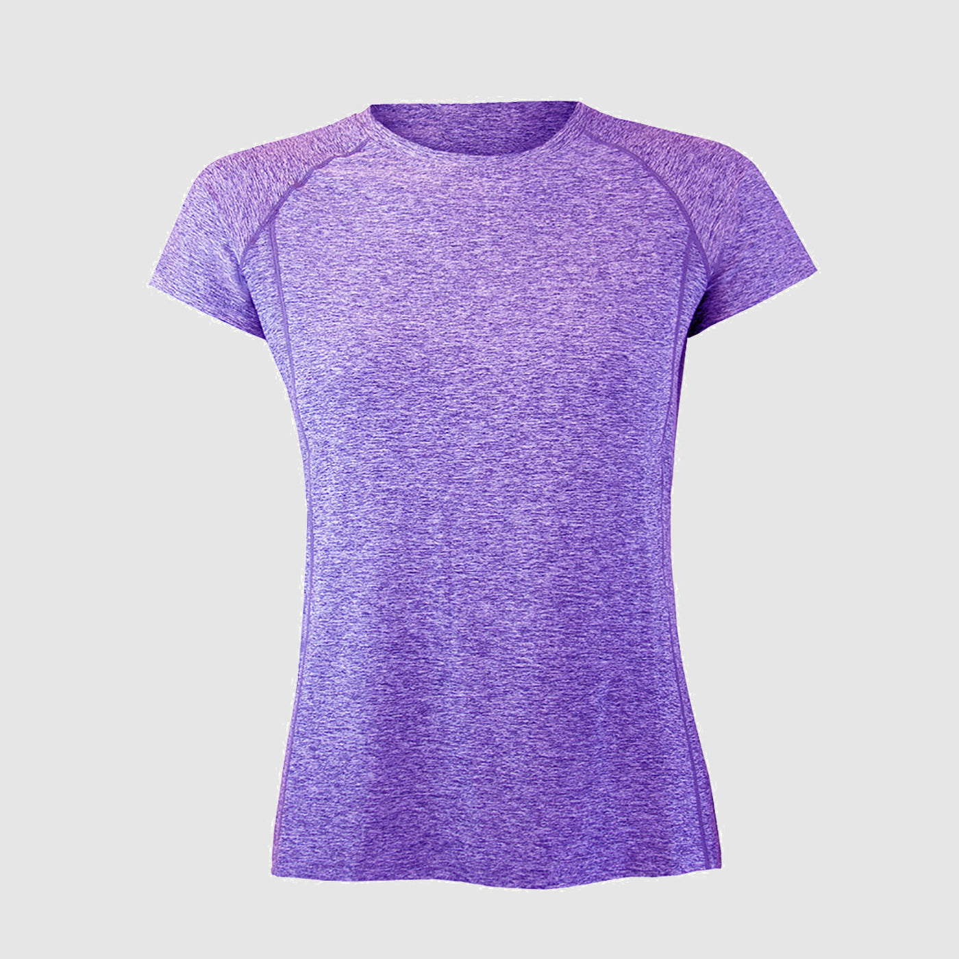 Polear dry fit, manga corta, jaspeada, de deporte