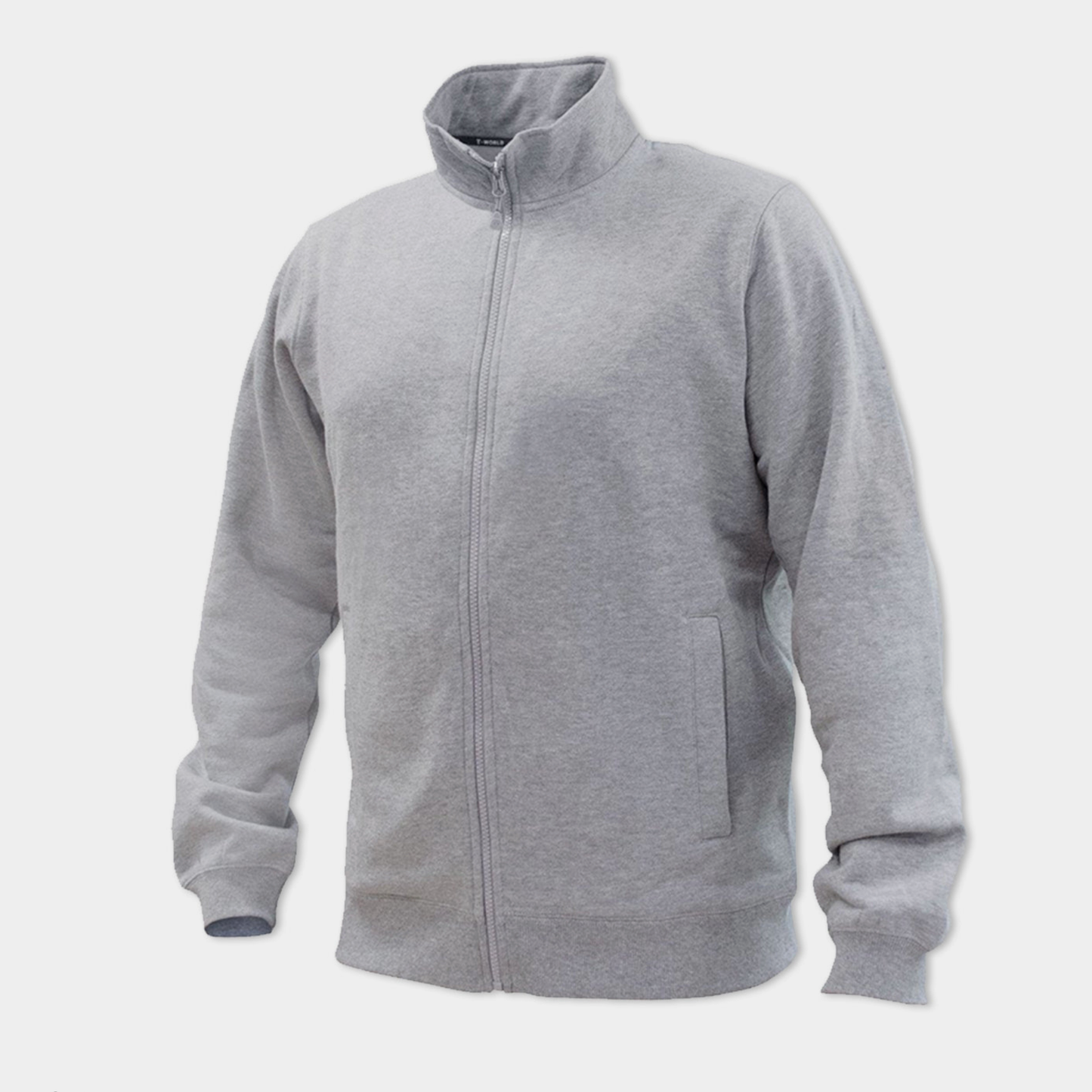 Polerón con cierre unisex antipilling, ideal para uniformes corporativos. Personalizable con bordado o impresión. Variedad de colores.