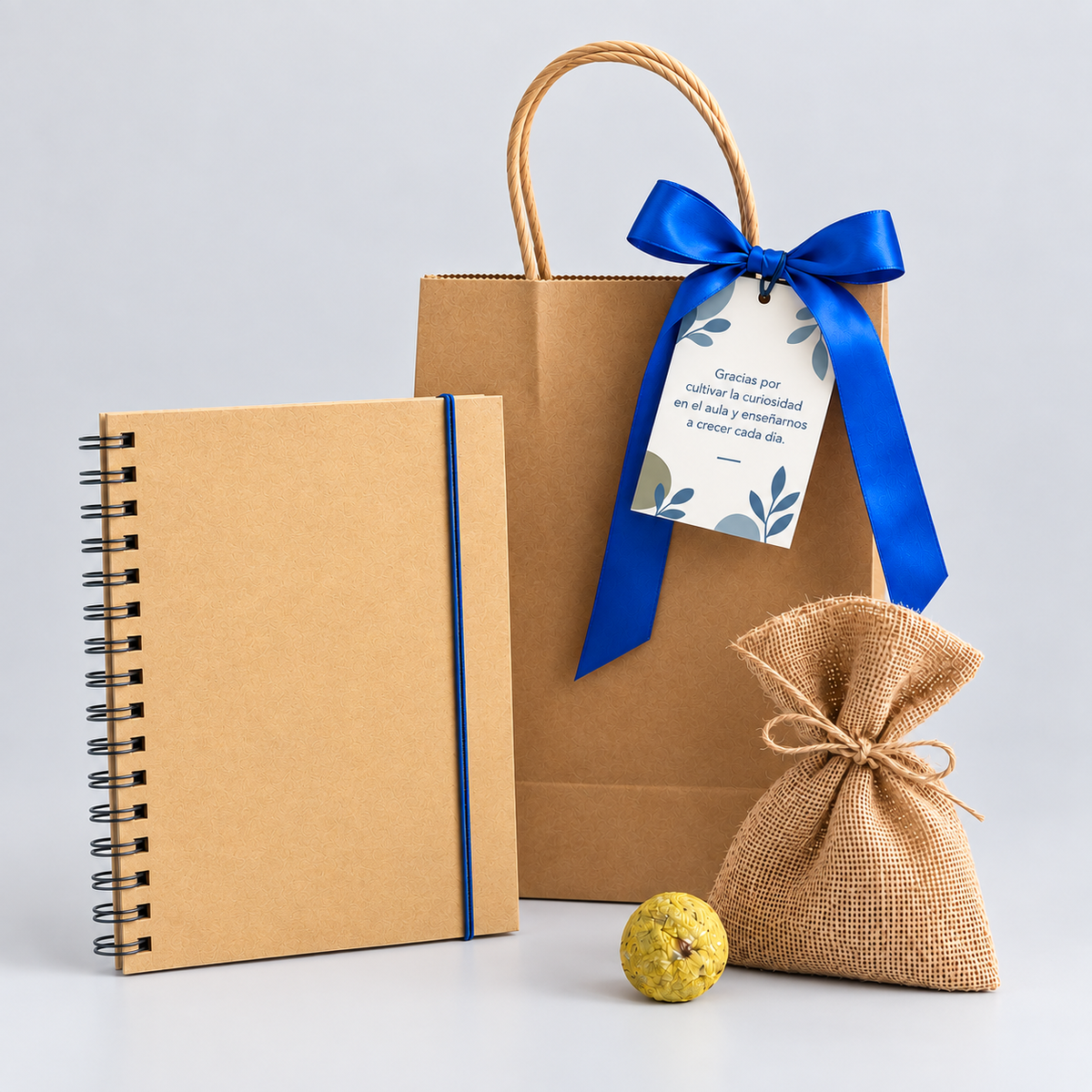Sorprende con Ideas que Crecen, un regalo corporativo sustentable con kit de siembra y libreta kraft. Personalízalo para tu empresa en Aporta Imagen.