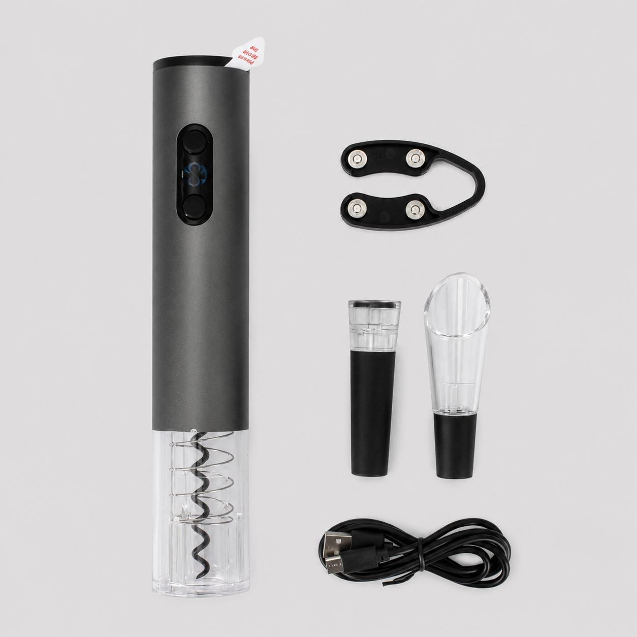 Regala tecnología y estilo: sacacorchos eléctrico, aireador, vertedor y más. Ideal para el Día del Padre.